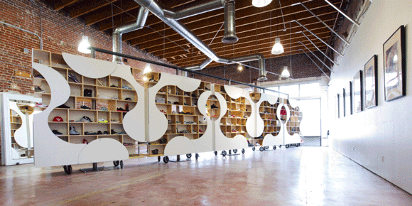 贵港现代风格精品专卖店设计装修效果图