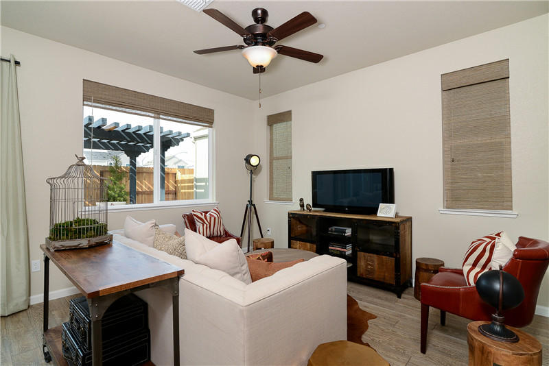 保定鸿坤理想湾322平米美式风格别墅设计装修效果图