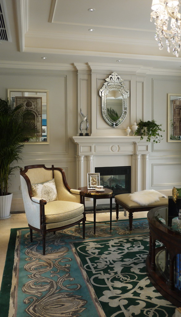 大理明园福居269平米美式田园风格别墅设计装修效果图