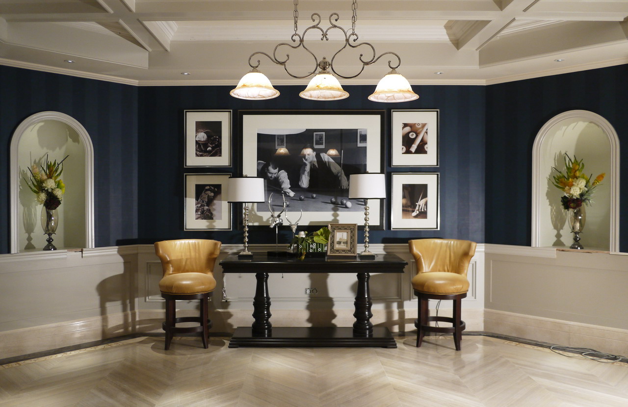 大理明园福居269平米美式田园风格别墅设计装修效果图