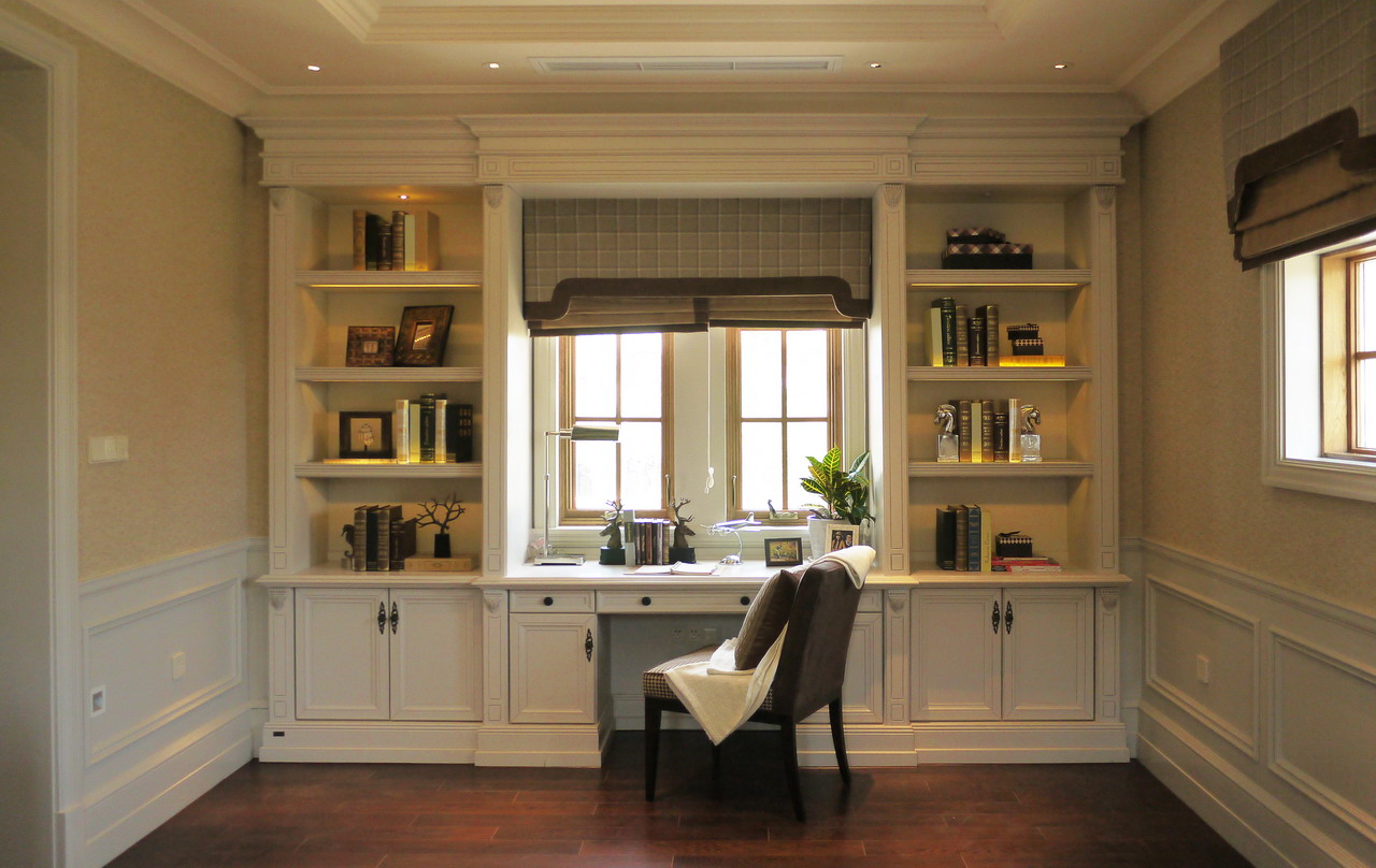 大理明园福居269平米美式田园风格别墅设计装修效果图