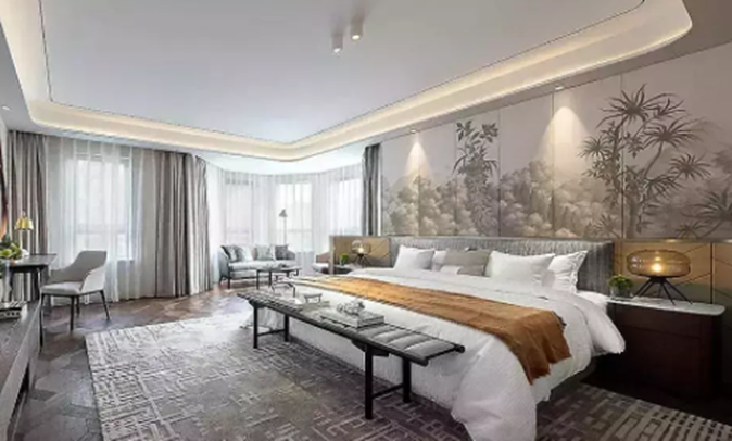 好看的床头背景墙设计分享