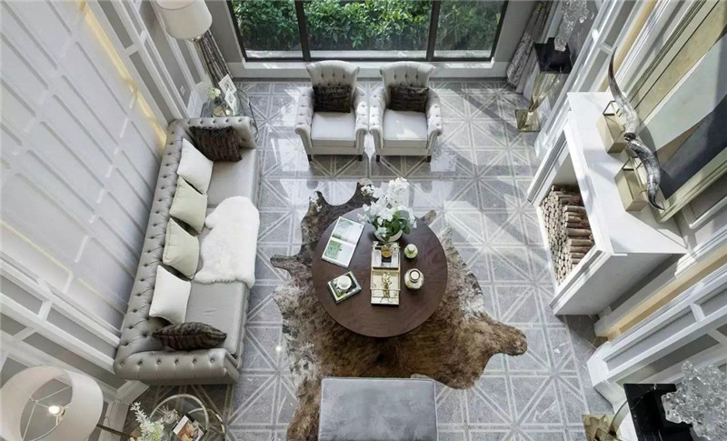 昆明江东花园234平米美式设计风格装修效果图