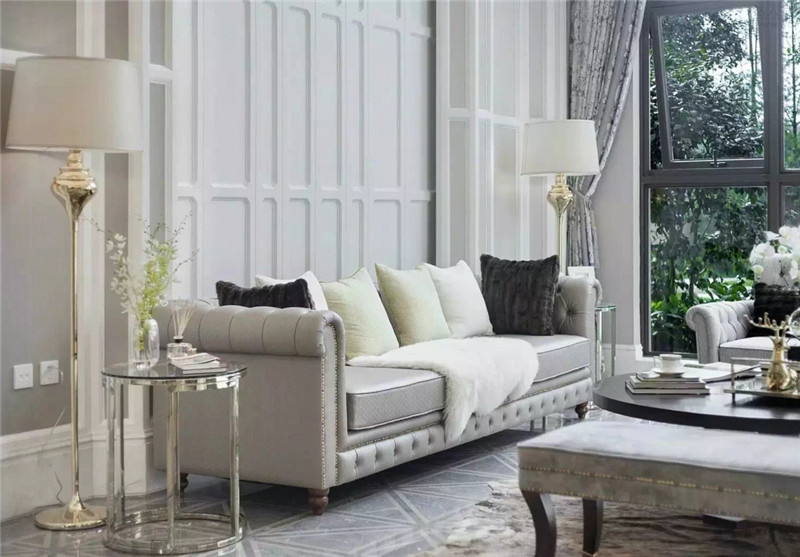 昆明江东花园234平米美式设计风格装修效果图