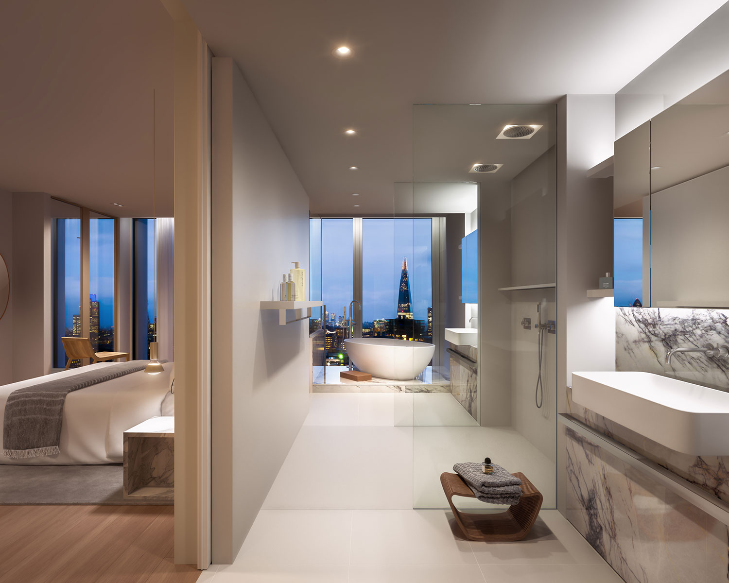 武汉东原湖光里187平米欧式风格设计装修效果图