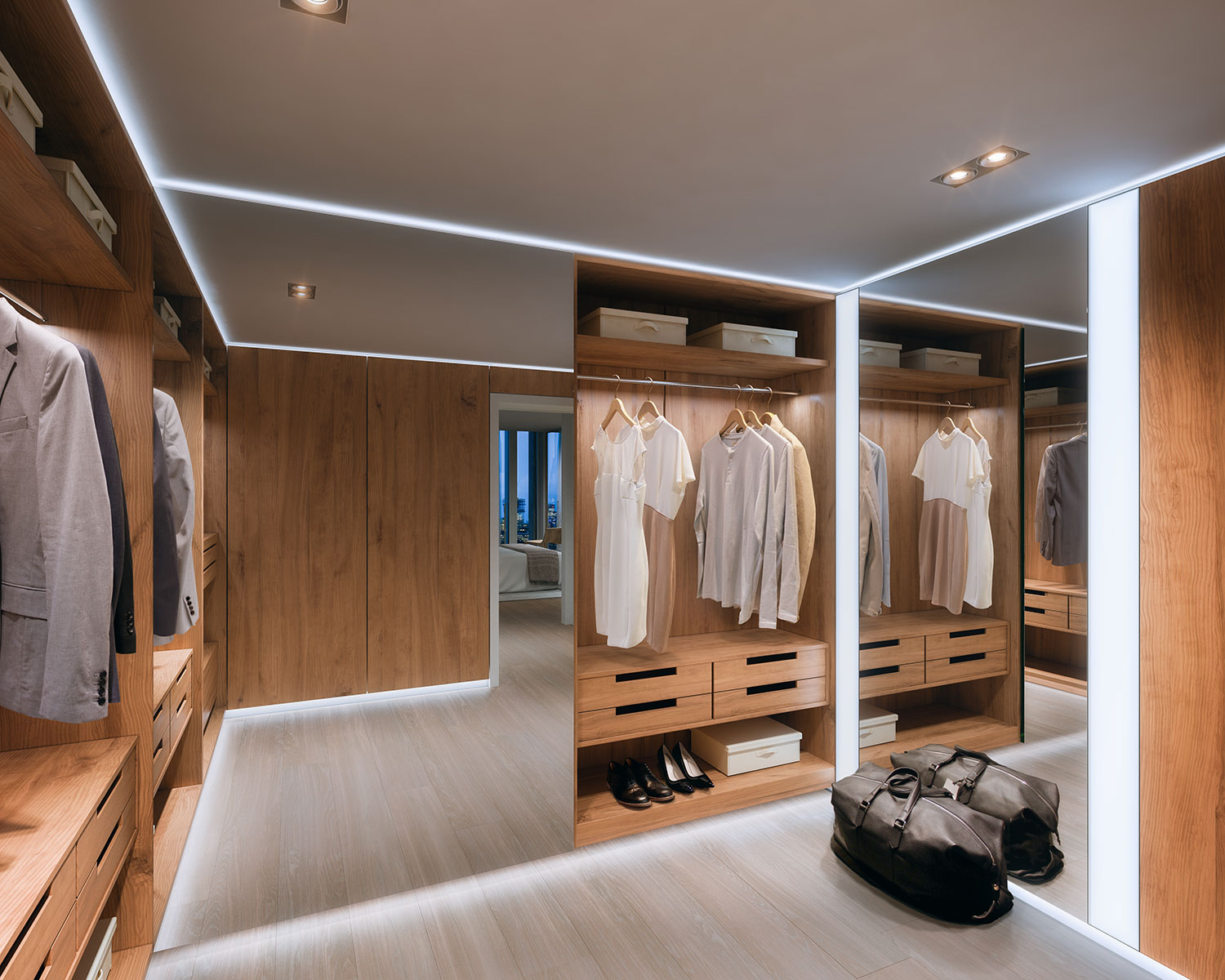 武汉东原湖光里187平米欧式风格设计装修效果图