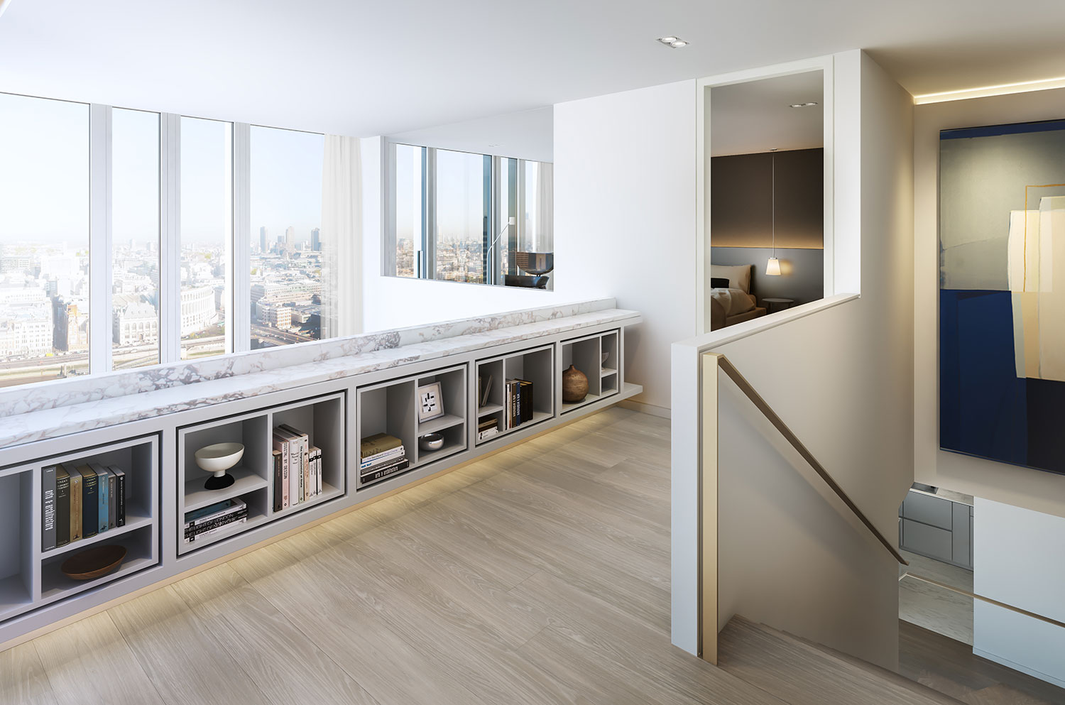 武汉东原湖光里187平米欧式风格设计装修效果图