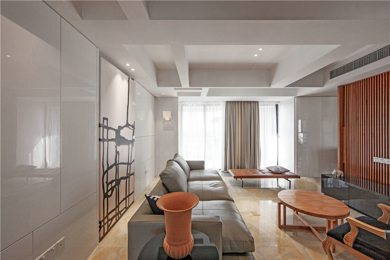 上海晶钻博华复式128平米欧式风格设计装修效果图