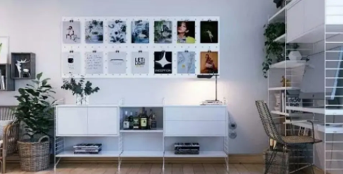 麻雀虽小五脏俱全，客餐厅面积小装修出来照样一样不缺