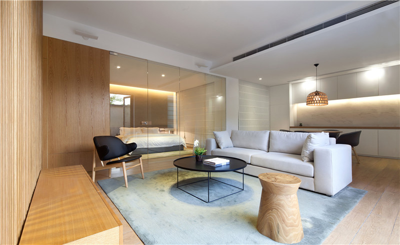 鞍山绿城豪庭139平米复式简欧风格设计装修效果图