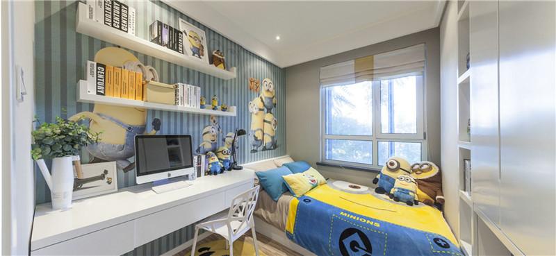 太原阳光揽胜79平米北欧风格设计装修效果图