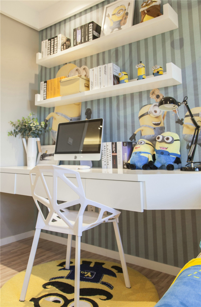 太原阳光揽胜79平米北欧风格设计装修效果图