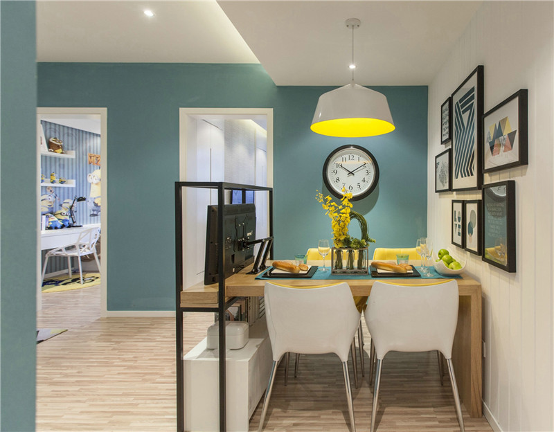 太原阳光揽胜79平米北欧风格设计装修效果图