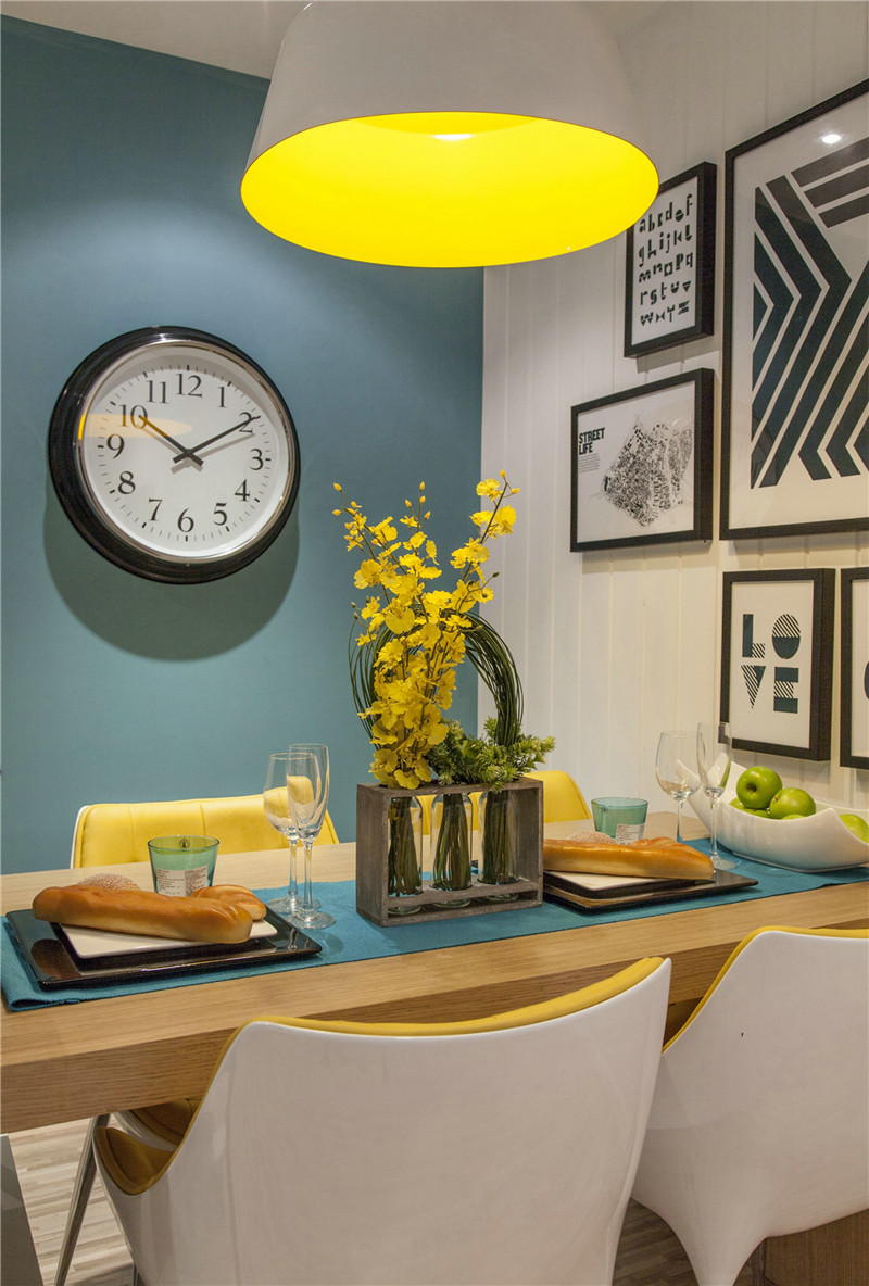 太原阳光揽胜79平米北欧风格设计装修效果图