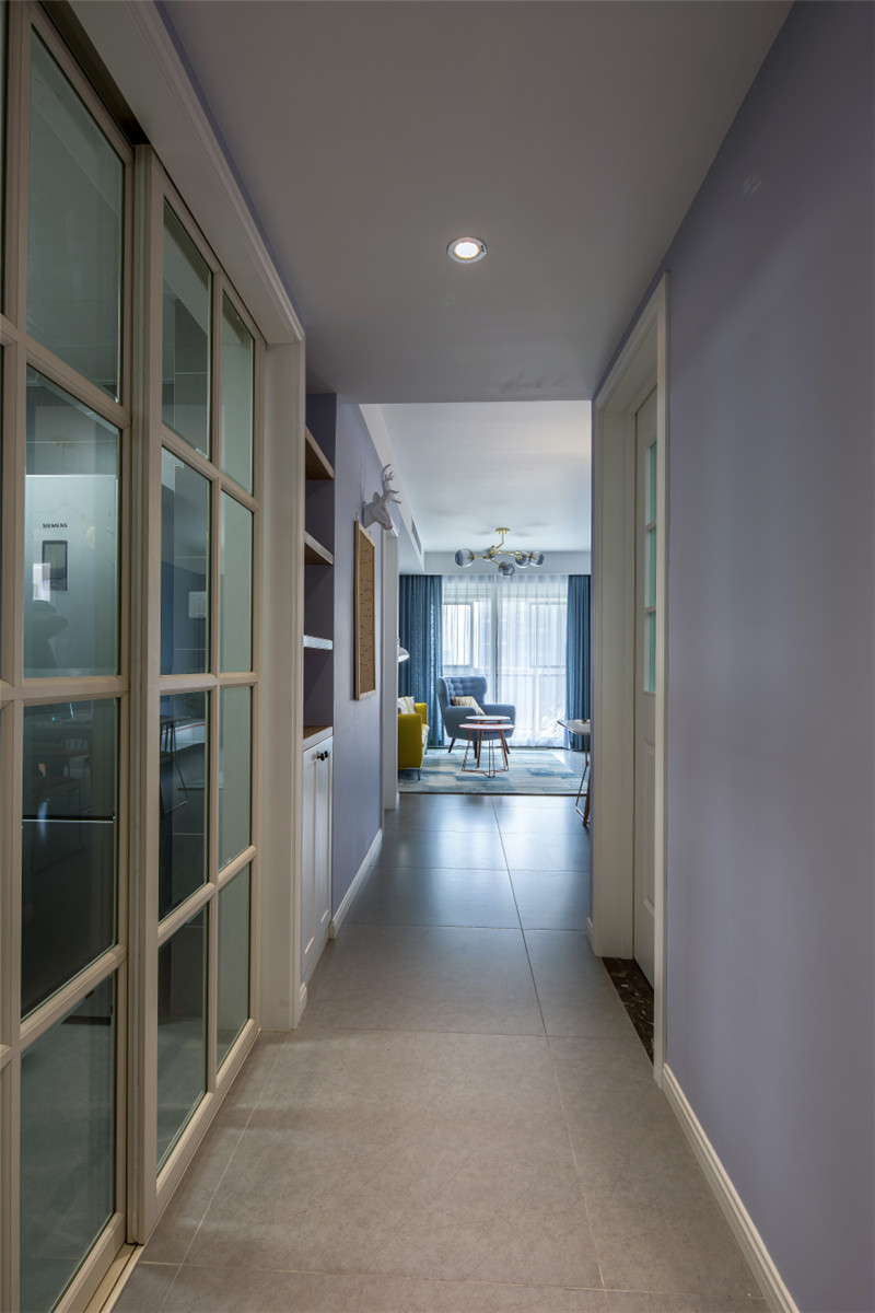 贵港港南一号100平米北欧风格设计装修效果图