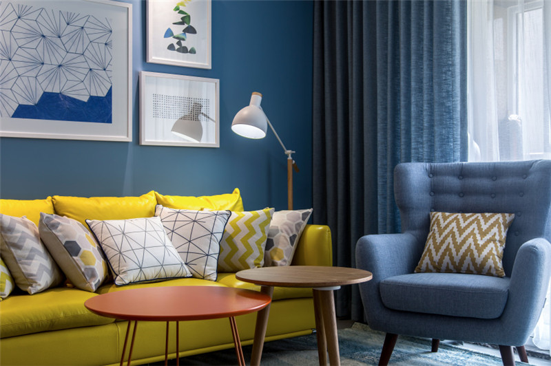 贵港港南一号100平米北欧风格设计装修效果图