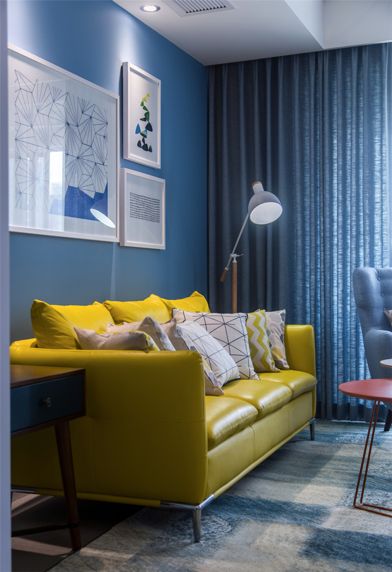 贵港港南一号100平米北欧风格设计装修效果图