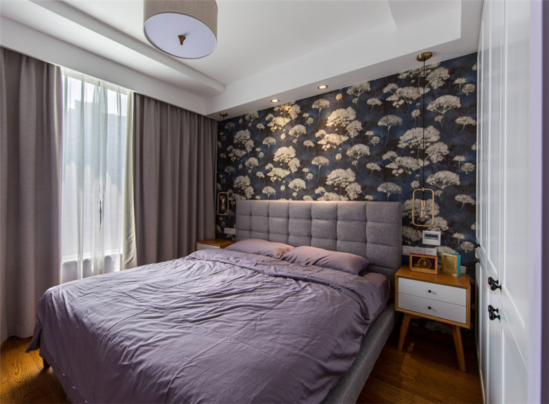 贵港港南一号100平米北欧风格设计装修效果图