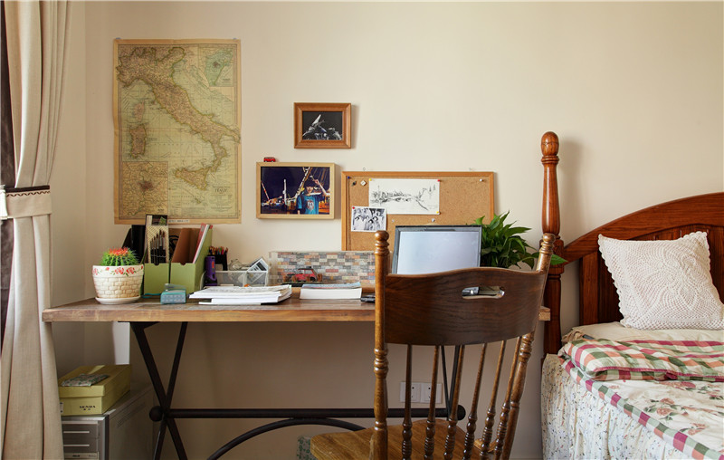 无锡中海珑玺102平米北欧风格设计装修效果图