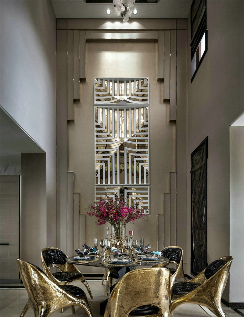 深圳金地名津118平米古典风格设计卧室装修效果图