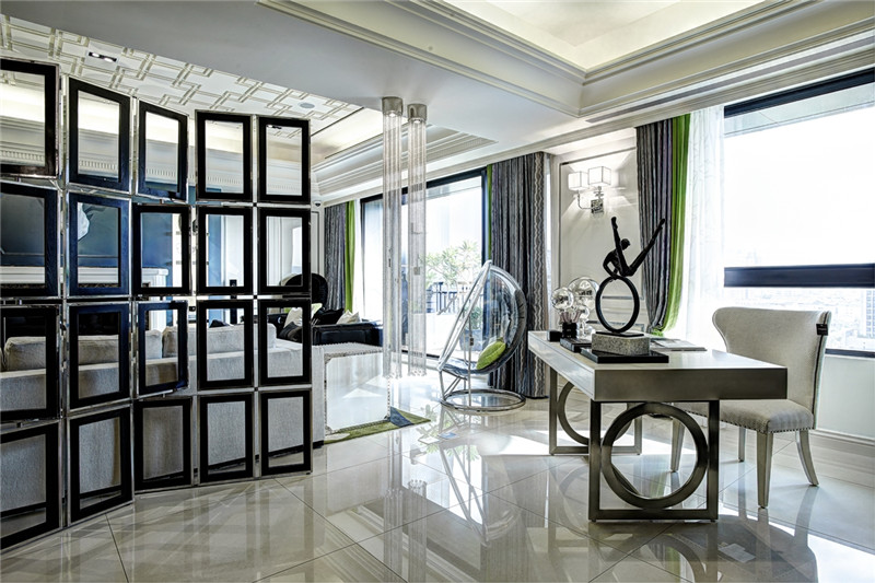 苏州龙泰檀香苑199平米古典风格设计客厅装修效果图