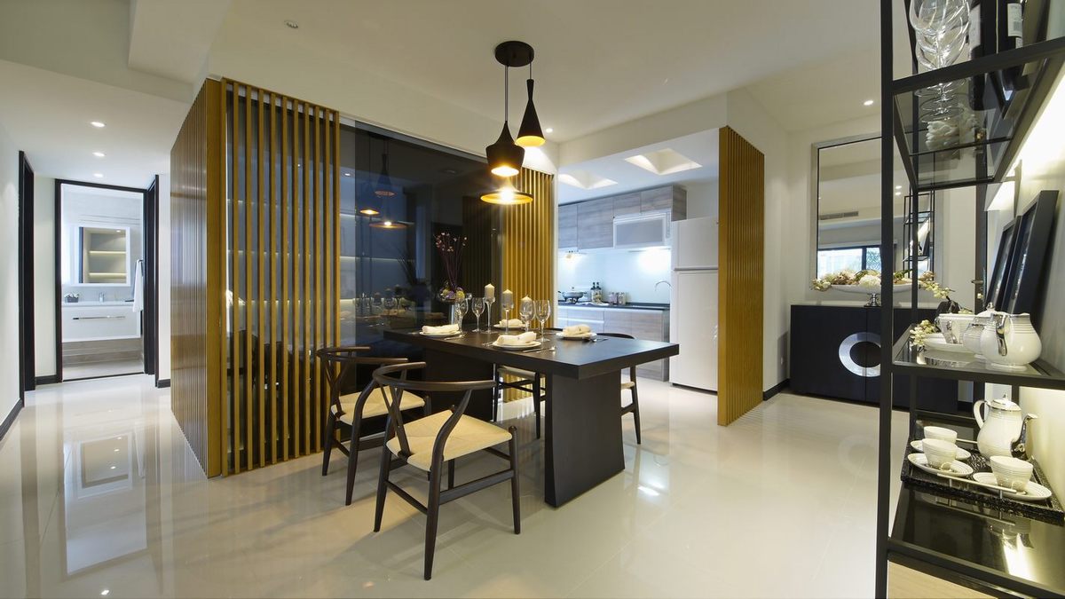 玉林新中式风格东方巴黎133平米设计装修效果图