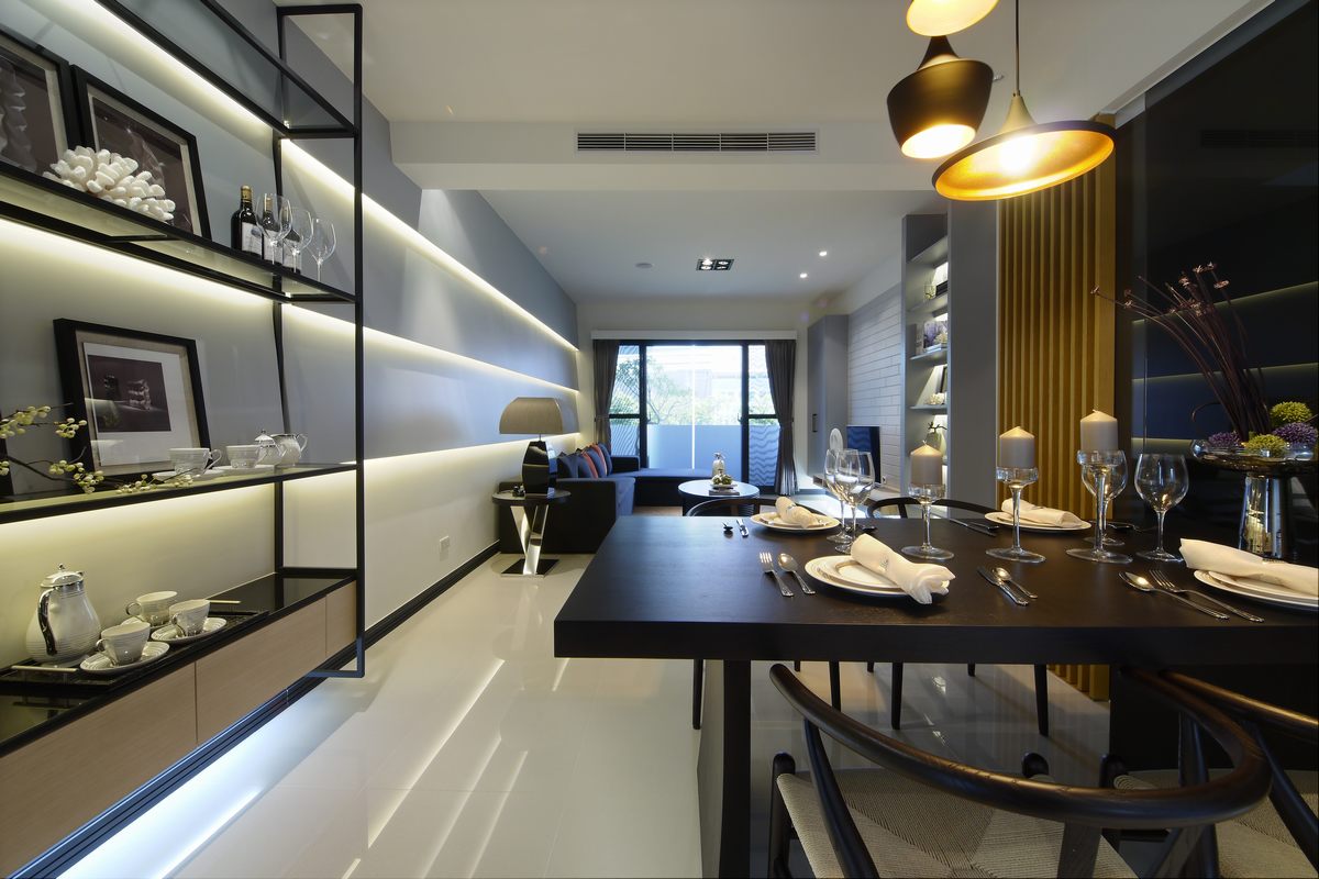 玉林新中式风格东方巴黎133平米设计装修效果图