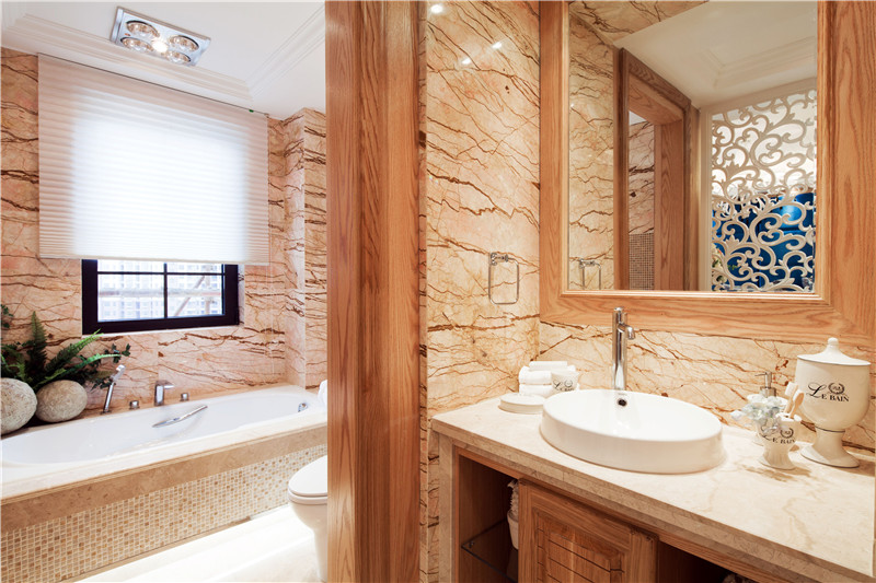 成都格凌兰田园风格144平米设计装修效果图