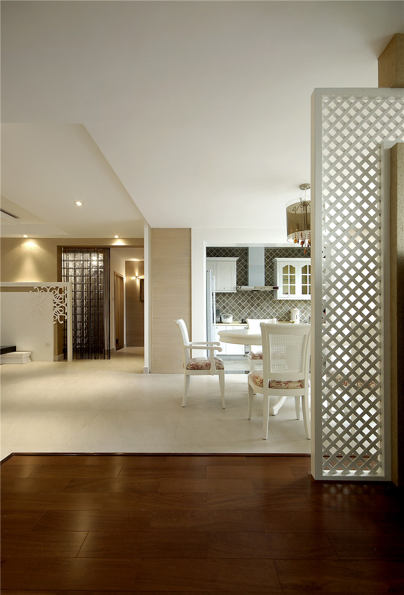 上海田园风格路劲上海派 124平米设计装修效果图