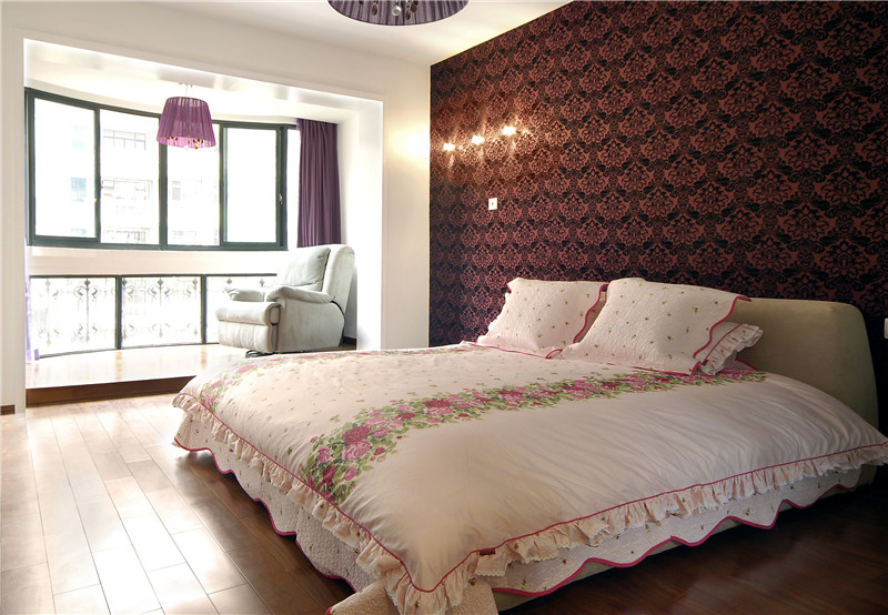 上海田园风格路劲上海派 124平米设计装修效果图