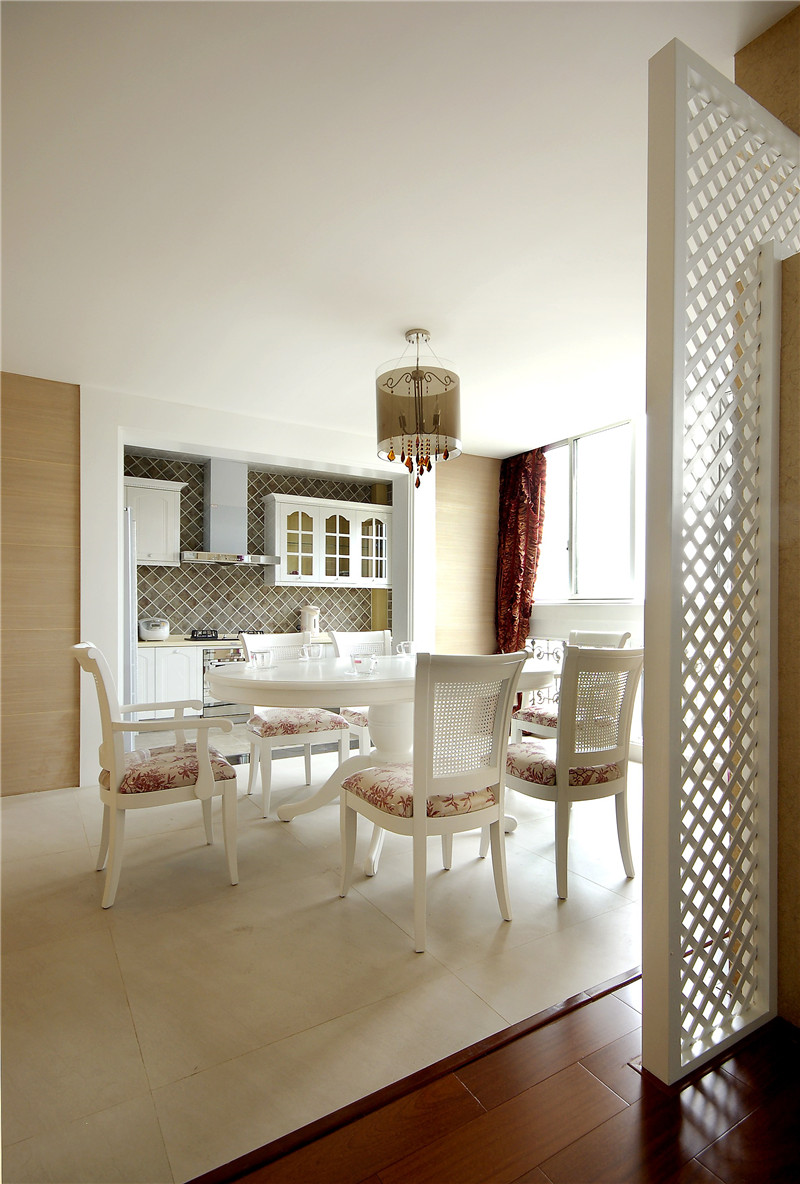 上海田园风格路劲上海派 124平米设计装修效果图