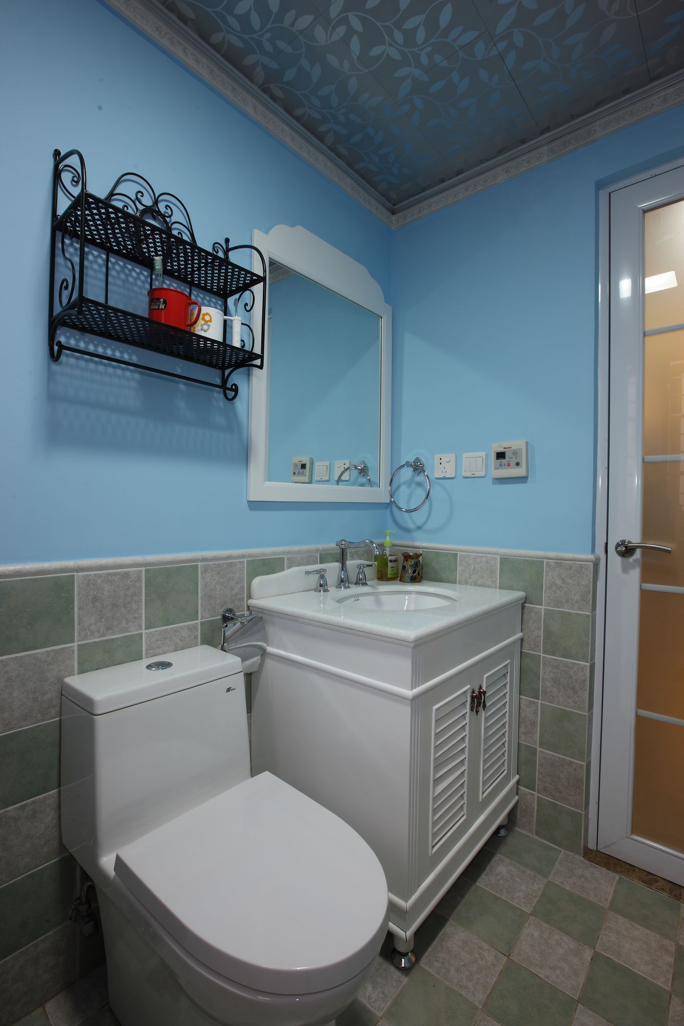 杭州田园风格风华苑164平米设计装修效果图