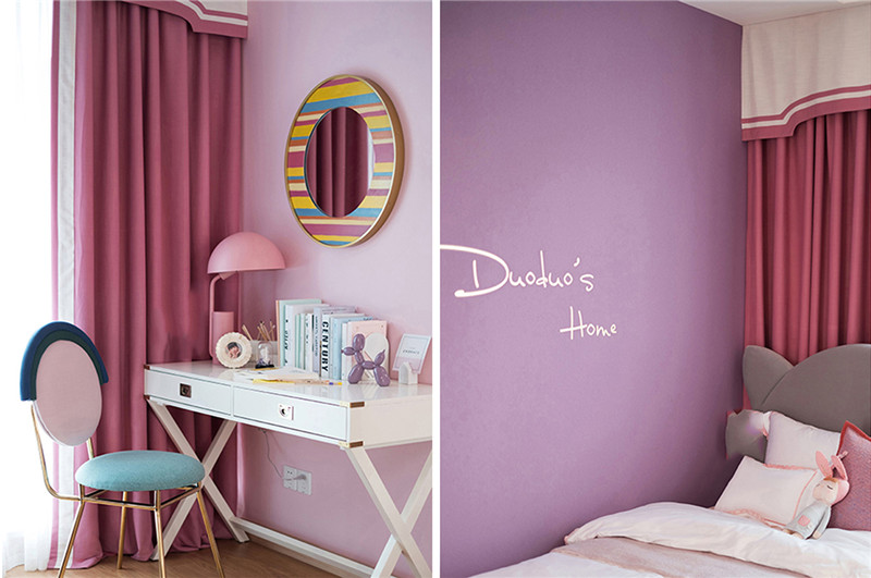 新乡现代简约风格天马兰亭园87平米设计装修效果图