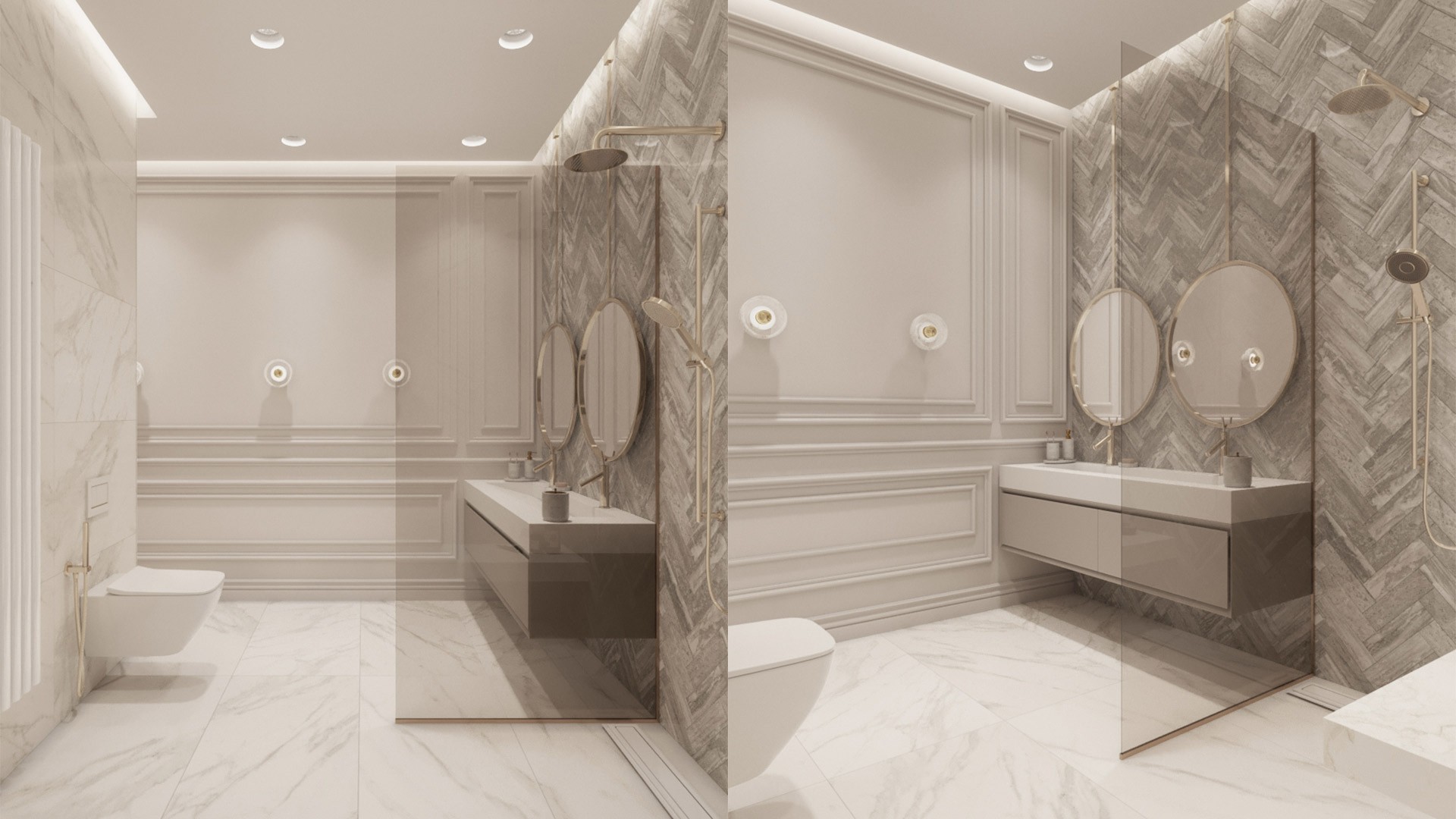 玉林现代简约风格德兴花园108平米设计装修效果图