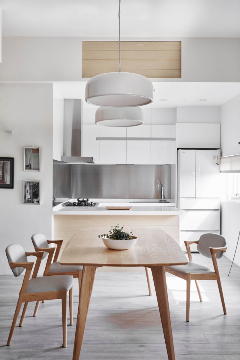 廊坊现代简约风格旭辉十九城邦122平米设计装修效果图