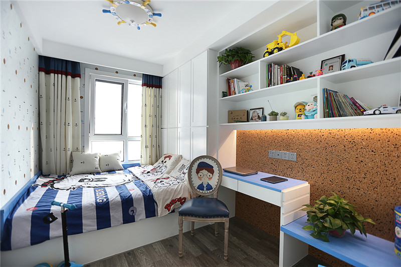 现代简约风格设计昆明鑫都韵城98平米装修效果图