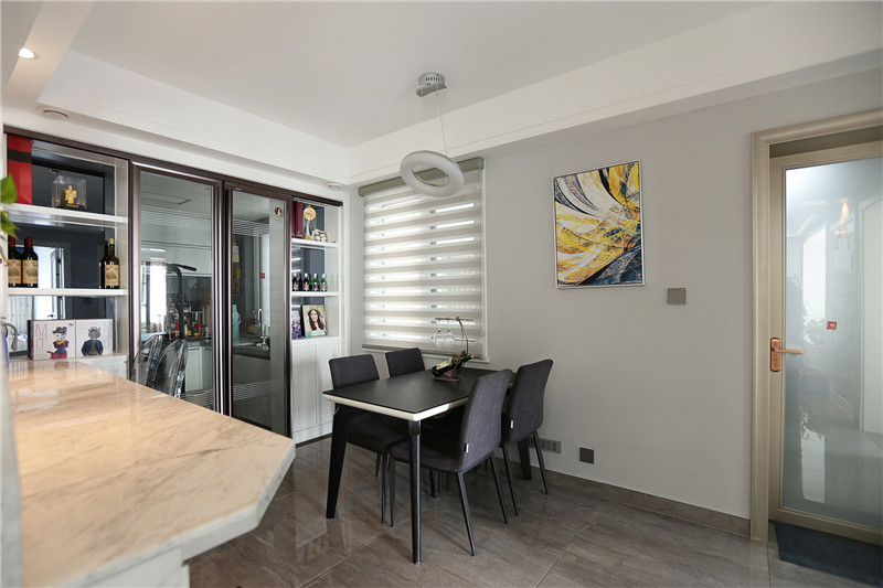 现代简约风格设计昆明鑫都韵城98平米装修效果图