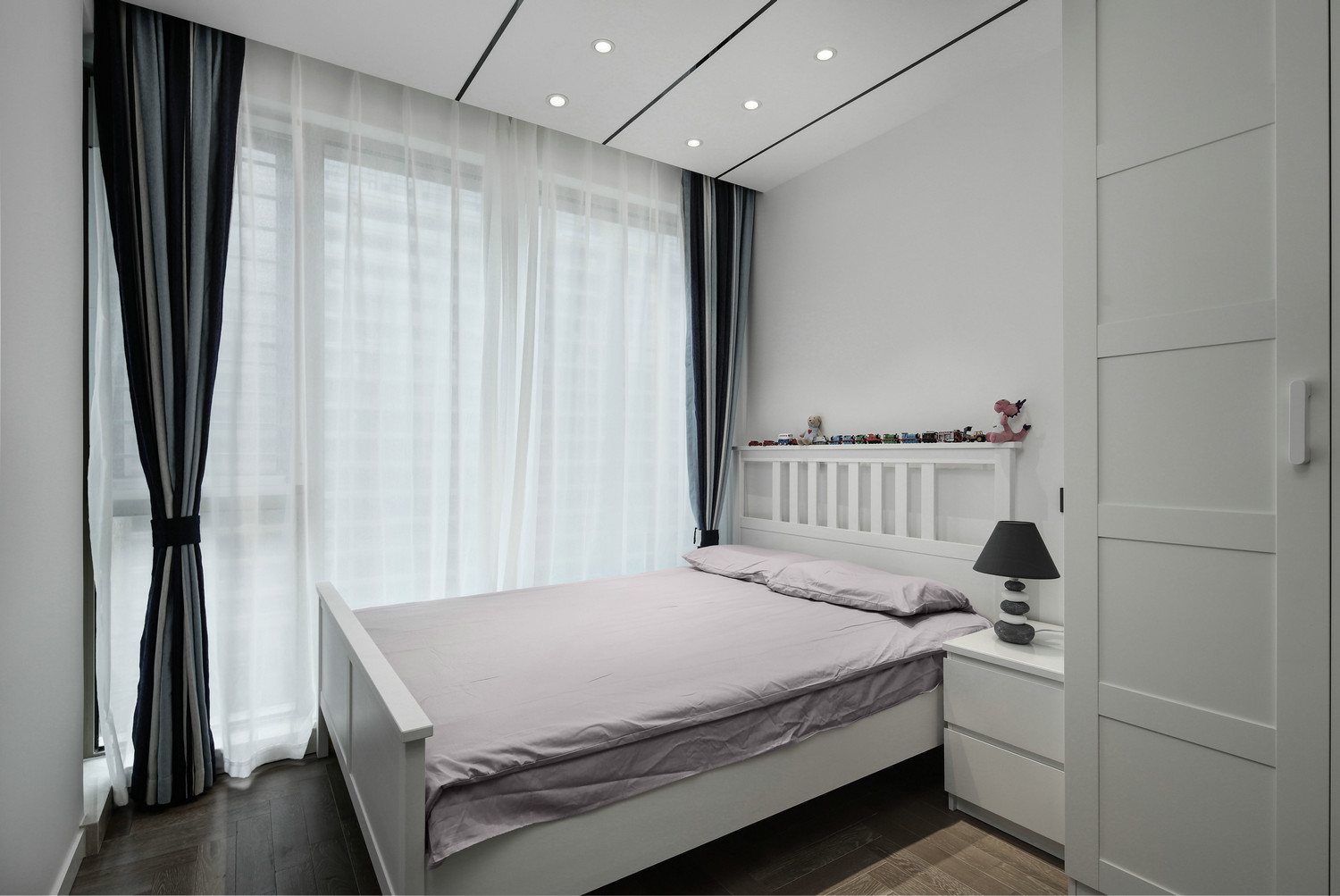 现代简约风格设计昆明碧丽山庄112平米装修效果图