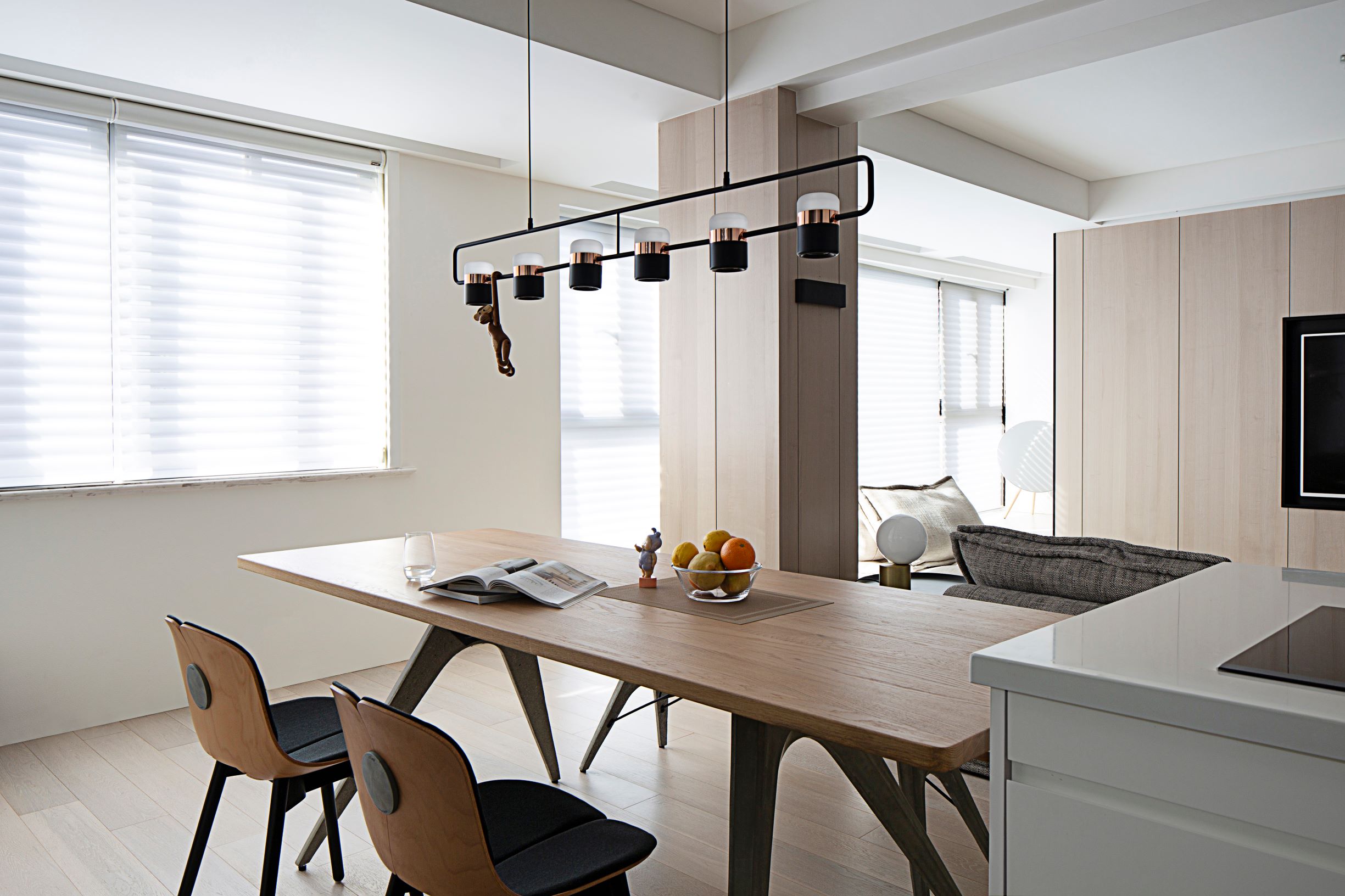 现代简约风格设计贵阳腾龙湾110平米装修效果图