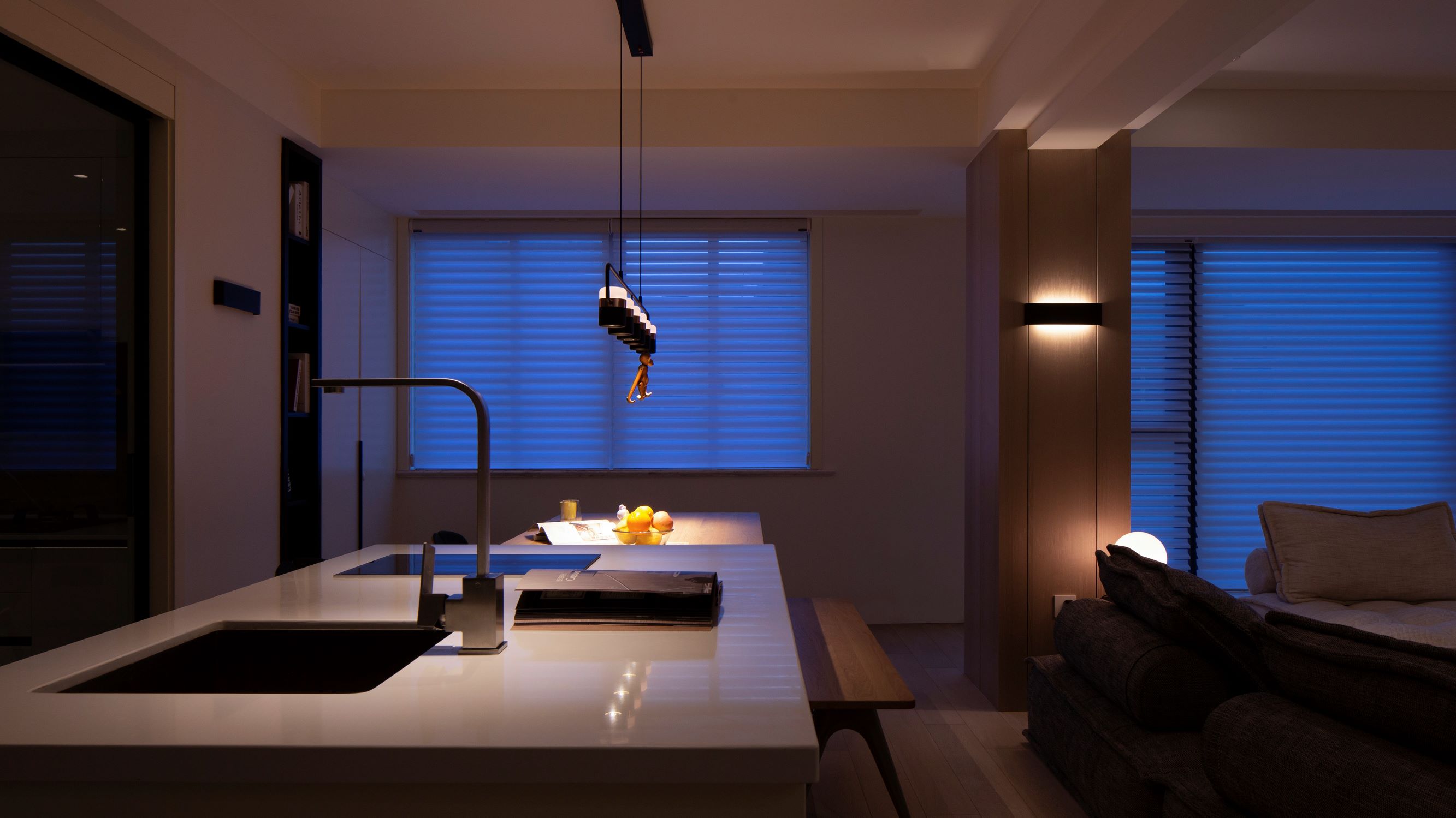 现代简约风格设计贵阳腾龙湾110平米装修效果图