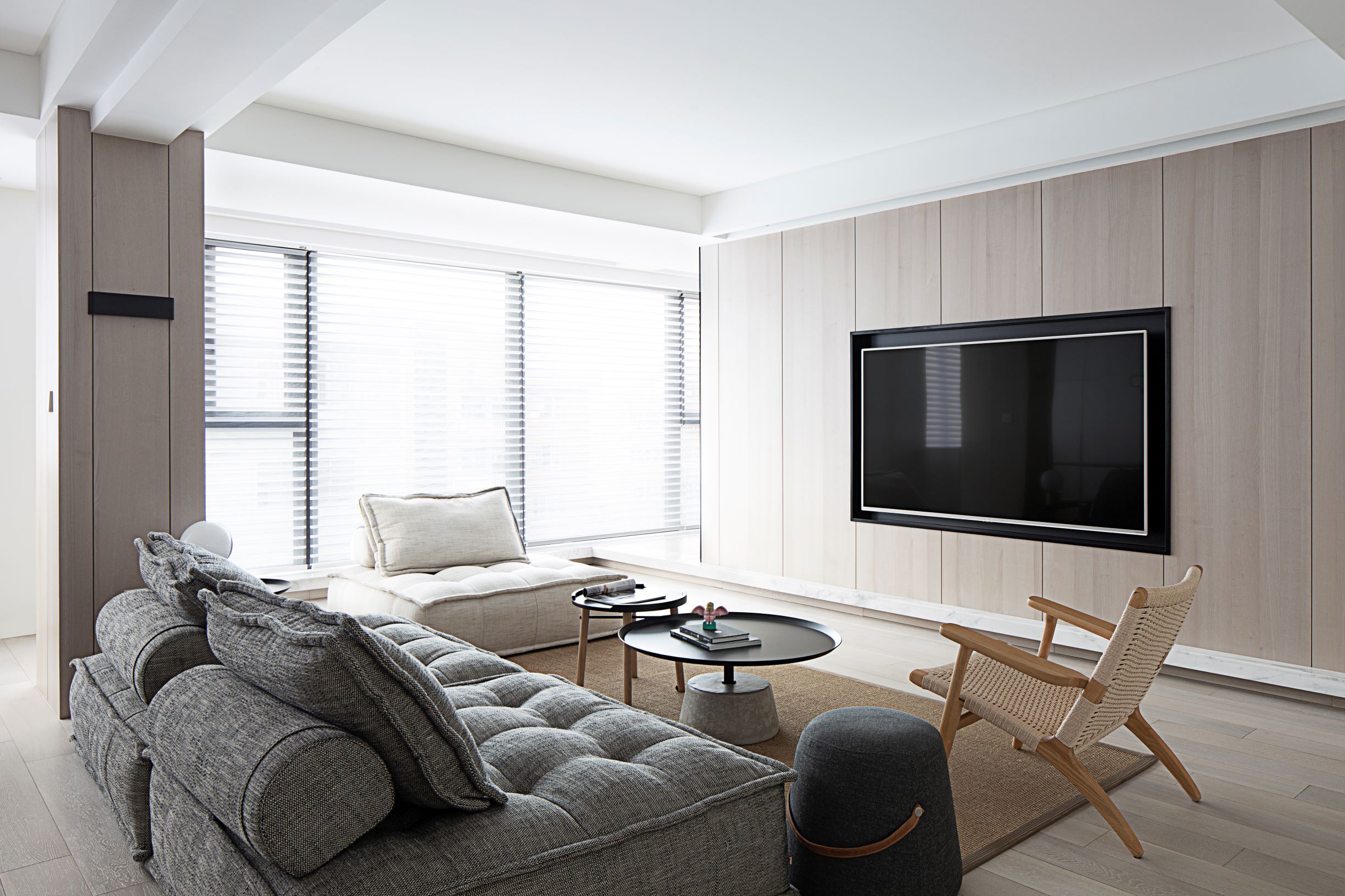 现代简约风格设计贵阳腾龙湾110平米装修效果图