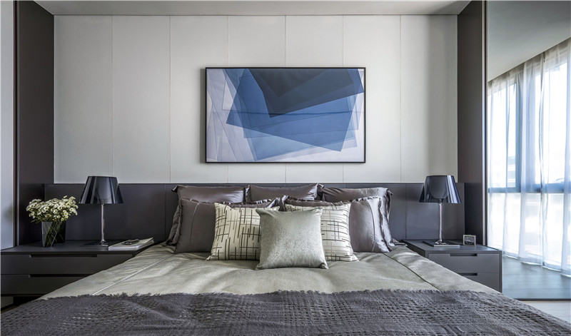 现代简约风格设计大理奥霖大厦97平米装修效果图