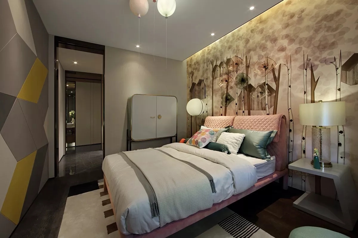 现代简约风格设计上海晶钻博华126平米装修效果图