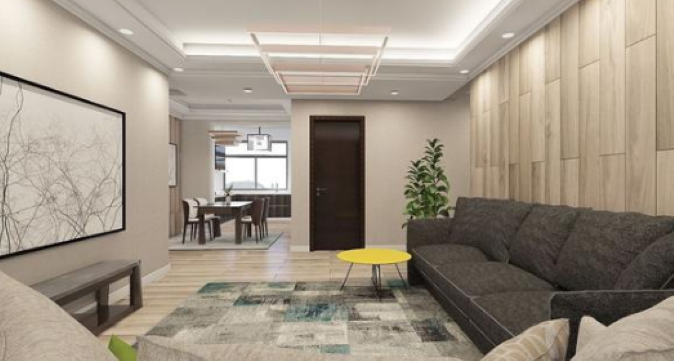 114平米现代简约风格装修，奢华感？看完这套案例