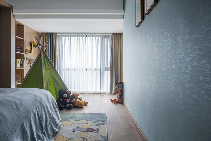 现代简约风格设计重庆第三时空106平米装修效果图