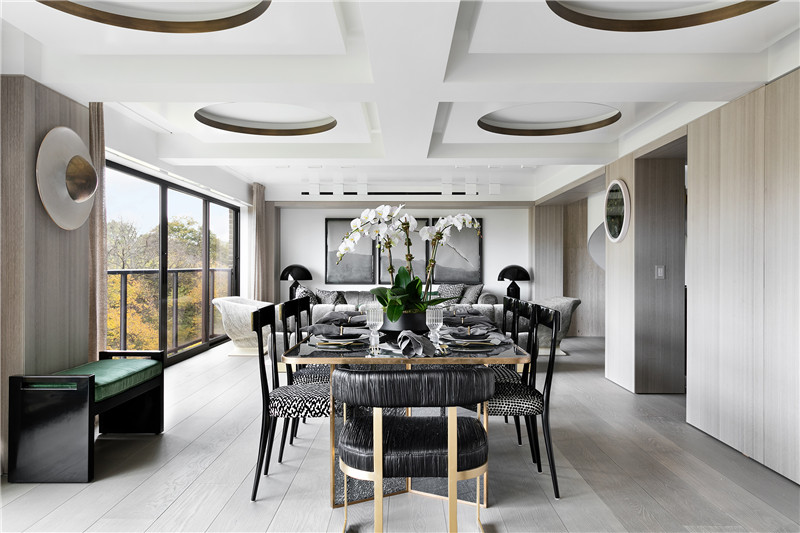 现代简约风格设计合肥江南美林苑102平米装修效果图	