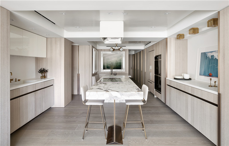 现代简约风格设计合肥江南美林苑102平米装修效果图	