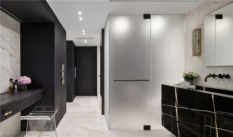 现代简约风格设计合肥江南美林苑102平米装修效果图	