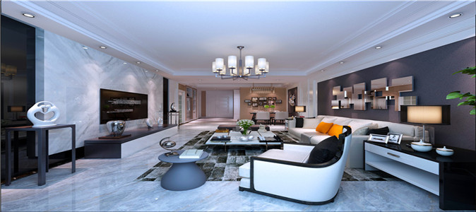 现代简约风格的客厅装修用什么颜色搭配好?