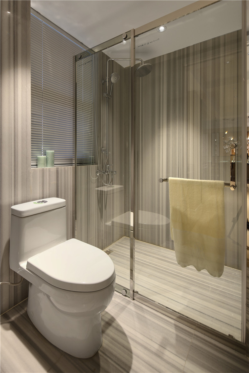 现代简约风格设计云顶花园107平米装修效果图	